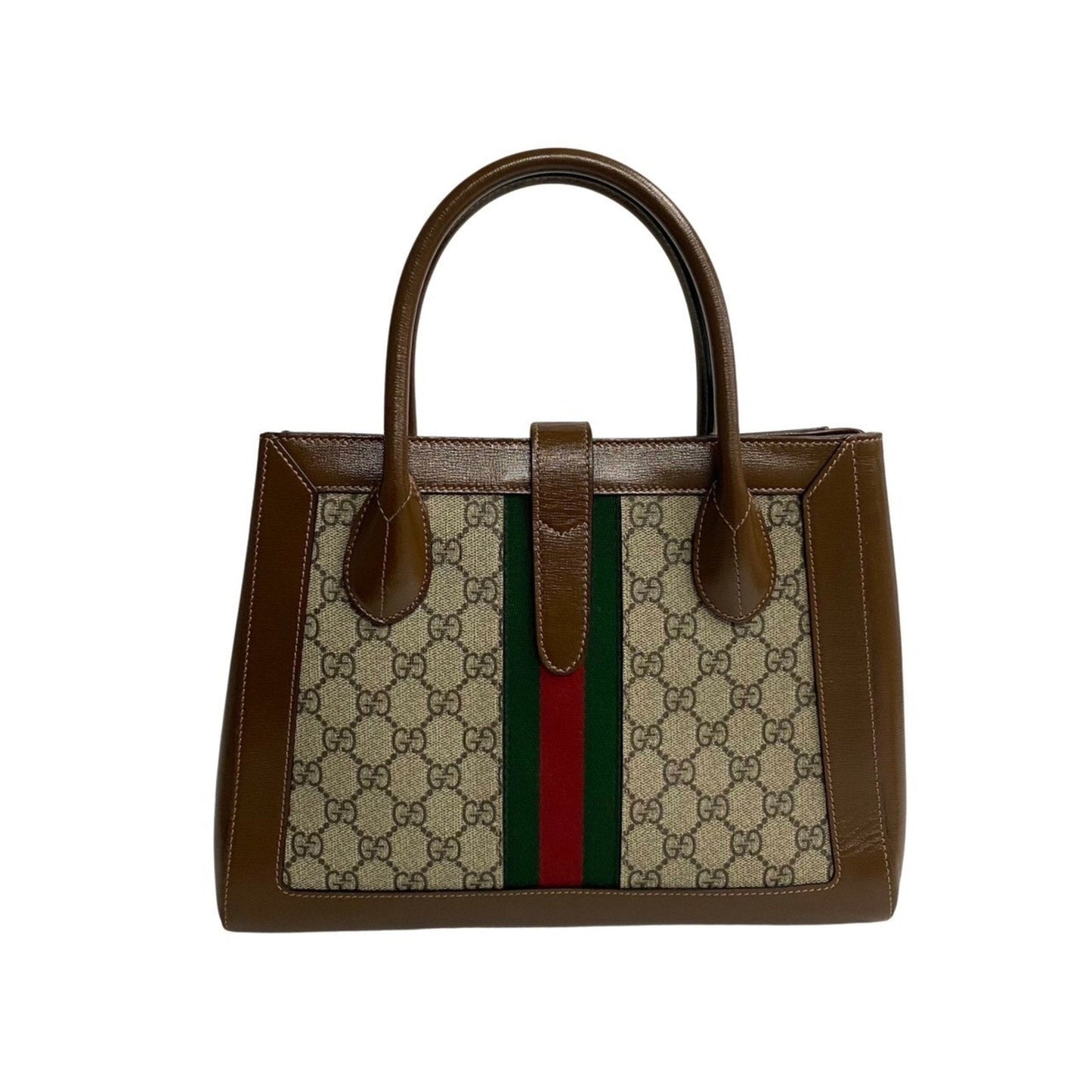 Gucci Jackie Brown Canvas Bag