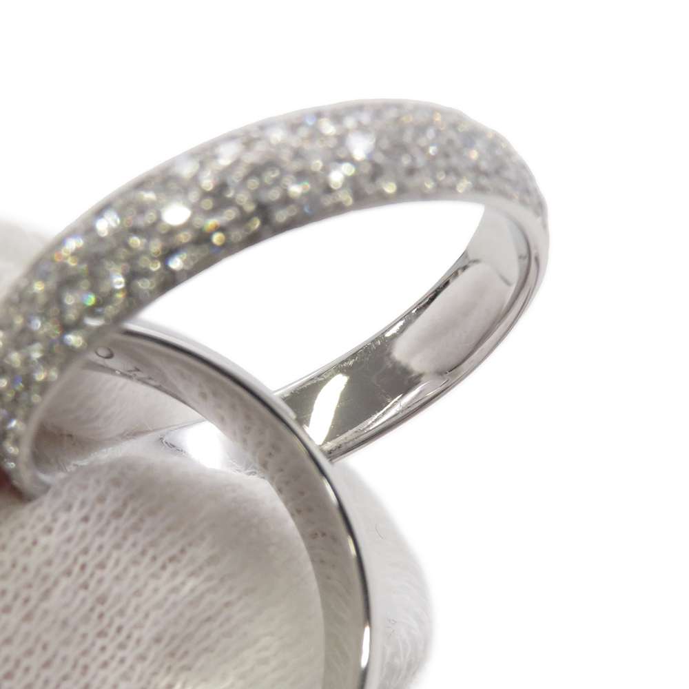 TIFFANY&Co. Paloma Melody 2 Band Ring Size Approximately No. 1260574189 18K White Gold