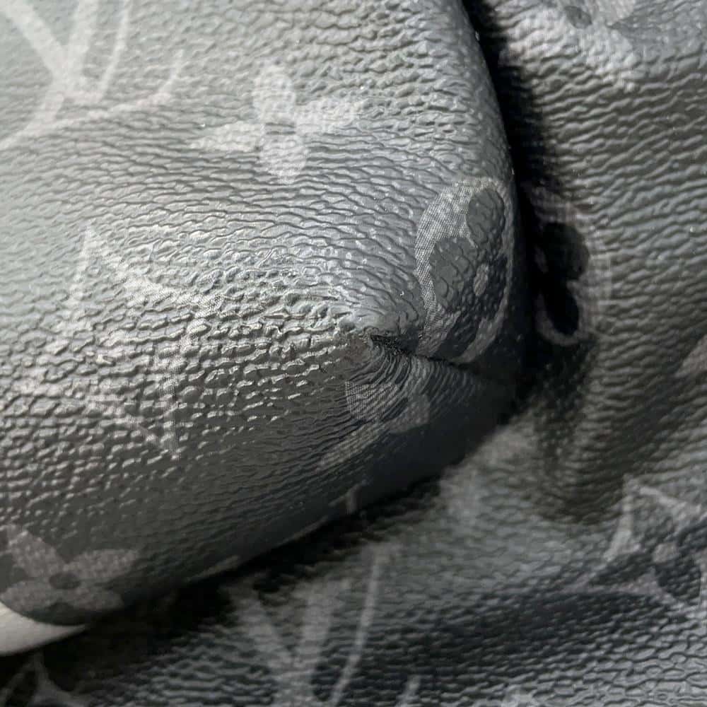 LOUIS VUITTON Backpack Fragment NoirM43409 Monogram Eclipse Flash Fragment Hiroshi Fujiwara
