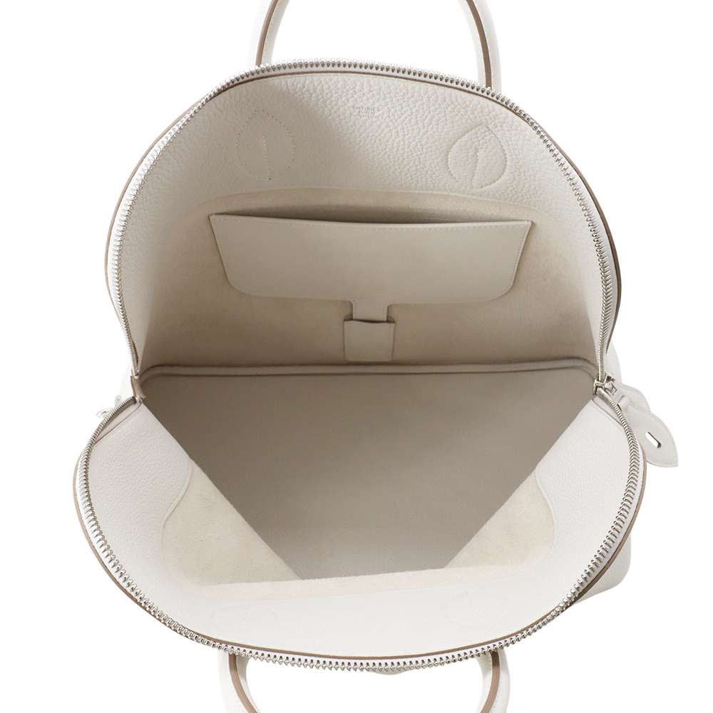 HERMES Bolide Backpack Grease pail Togo Leather Swift Leather