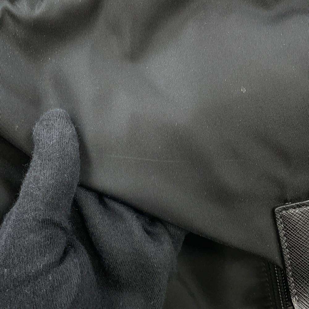 PRADA Re-Nylon xSaffiano Leather Backpack Black2VZ028 Nylon