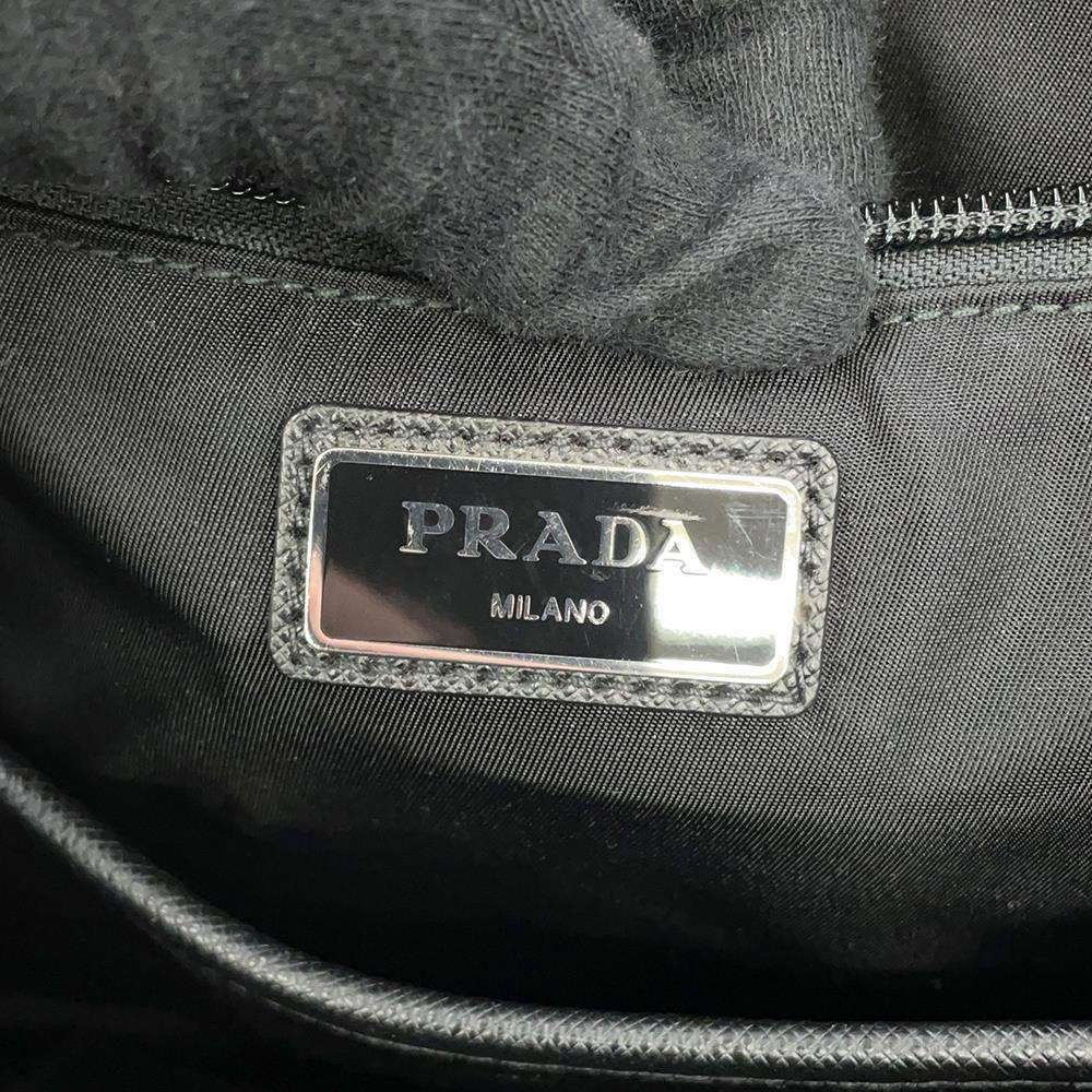 PRADA Re-Nylon xSaffiano Leather Backpack Black2VZ028 Nylon