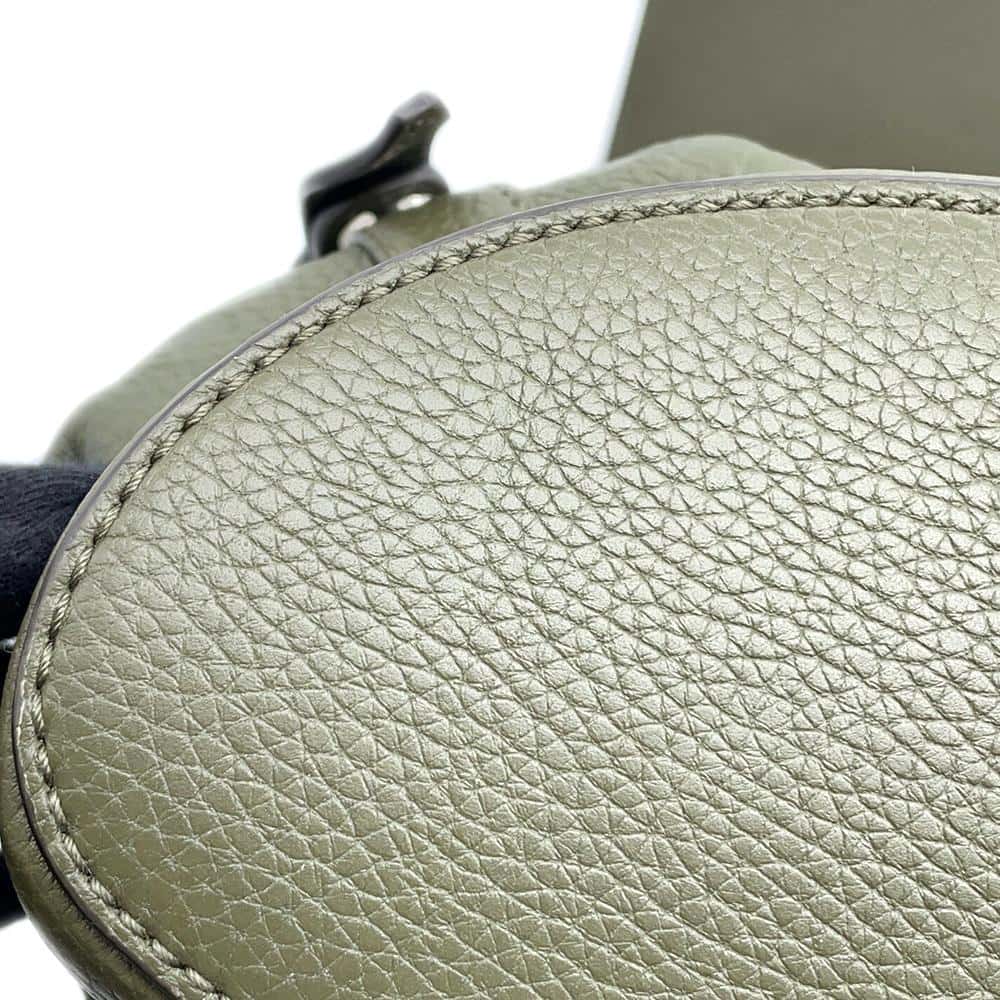 GUCCI Jumbo GG Backpack Khaki625770 Leather