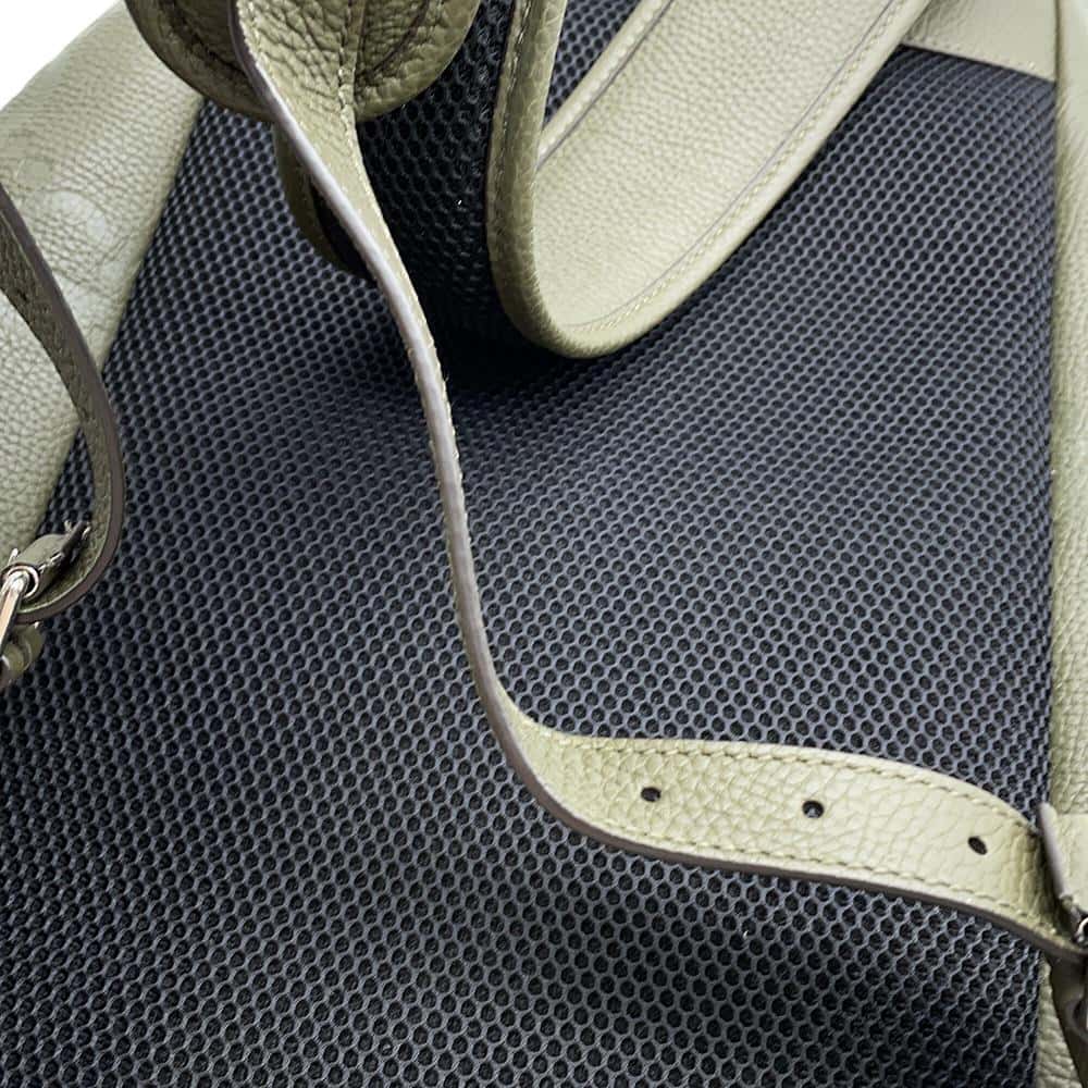 GUCCI Jumbo GG Backpack Khaki625770 Leather