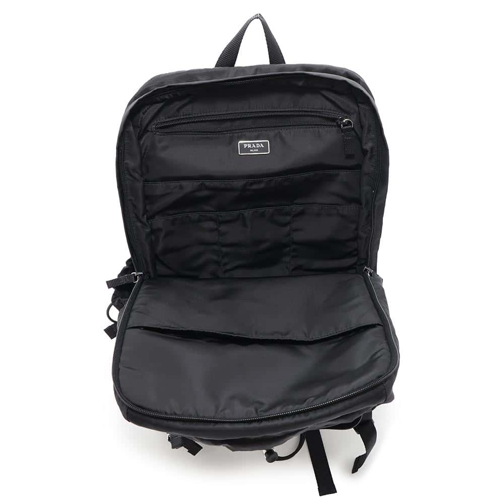 PRADA Backpack BlackVZ0055 Nylon