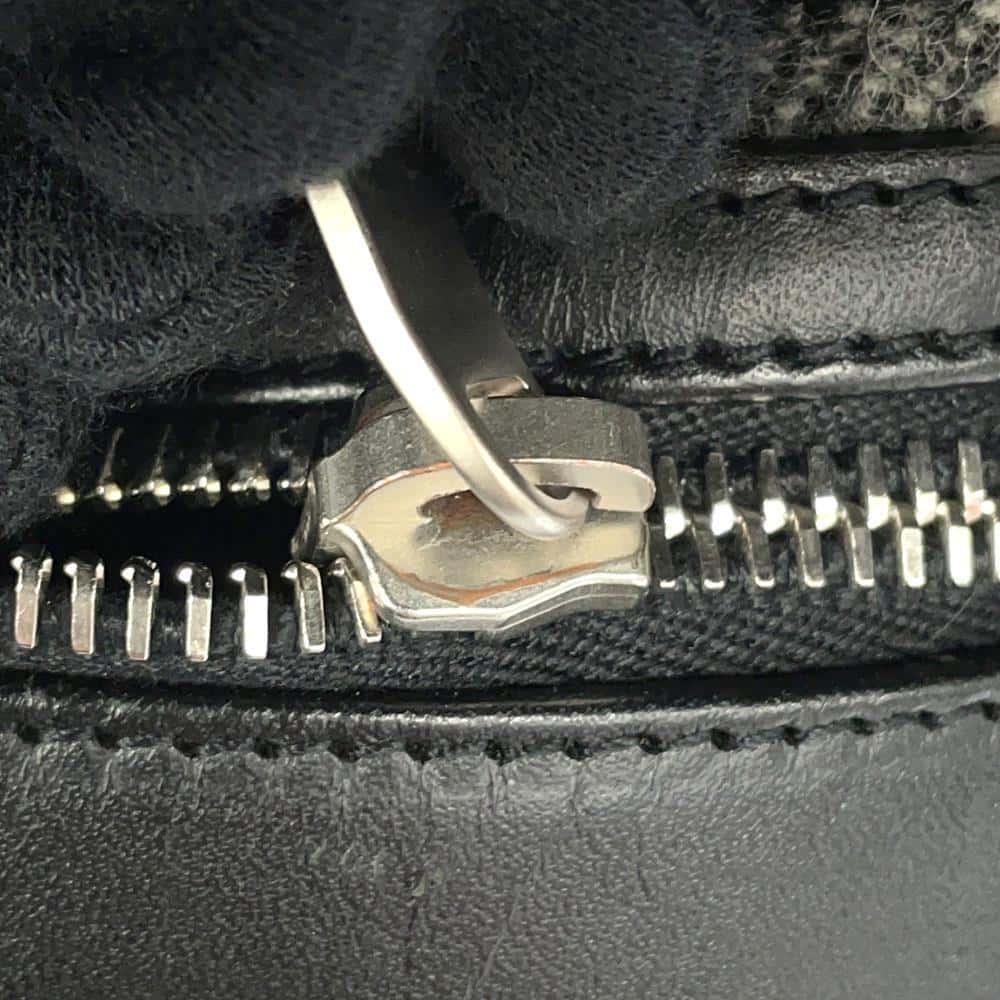 SAINT LAURENT PARIS City Backpack Black/White534967 Canvas