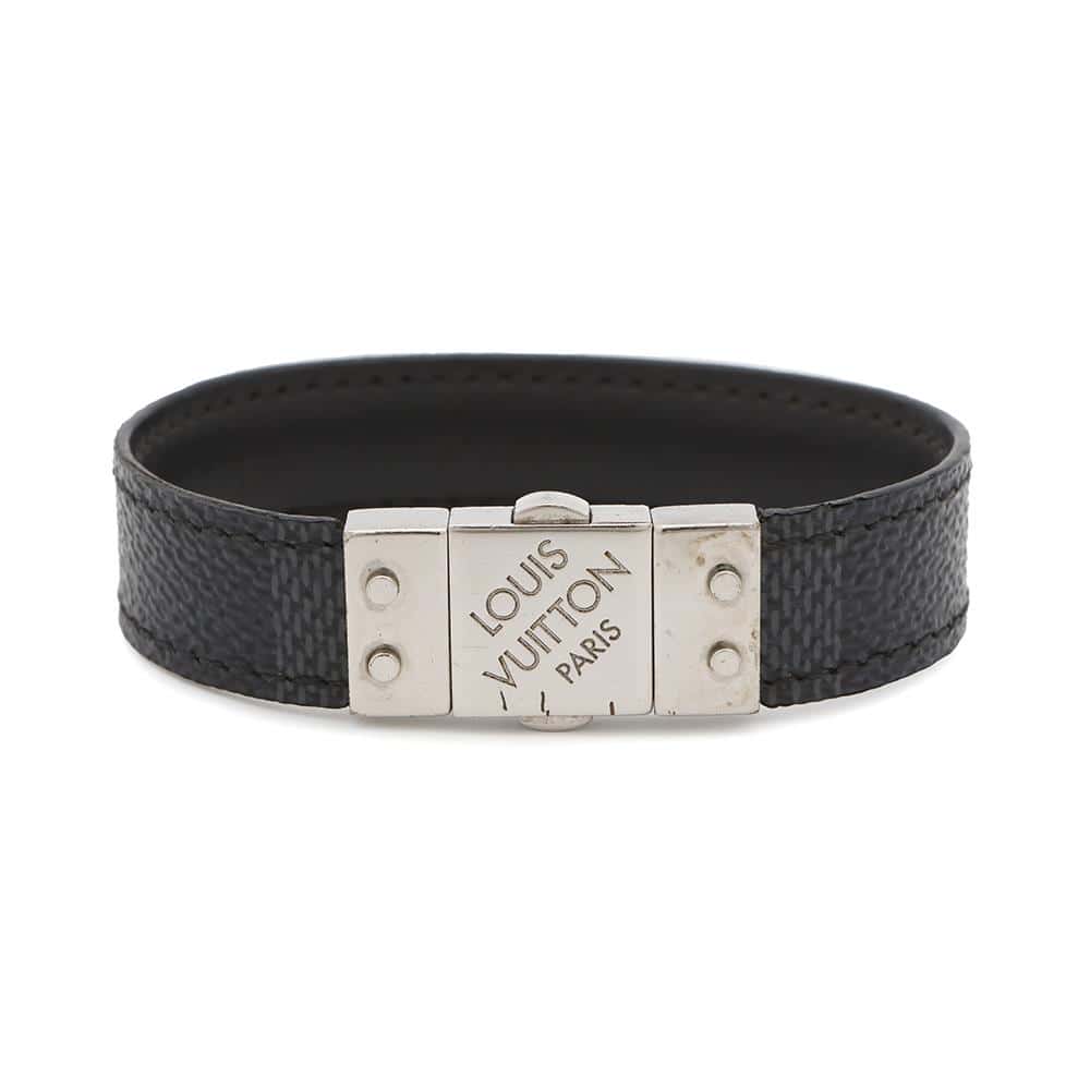 LOUIS VUITTON Bracelet Check It NoirM6606E Damier Graphite