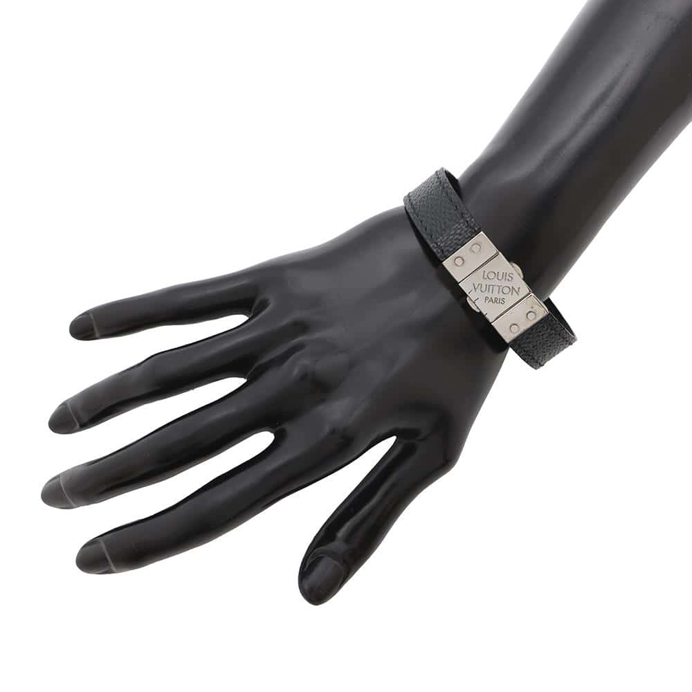 LOUIS VUITTON Bracelet Check It NoirM6606E Damier Graphite