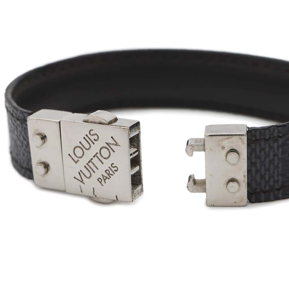 LOUIS VUITTON Bracelet Check It NoirM6606E Damier Graphite