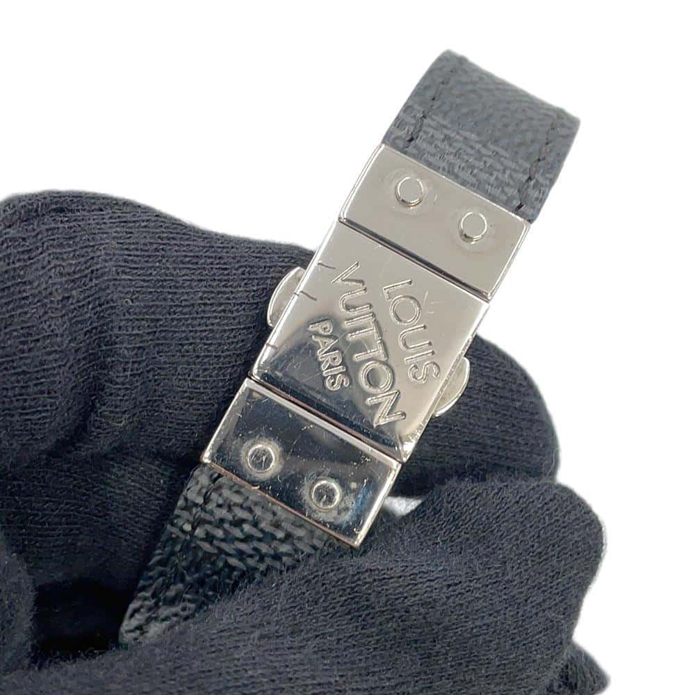 LOUIS VUITTON Bracelet Check It NoirM6606E Damier Graphite