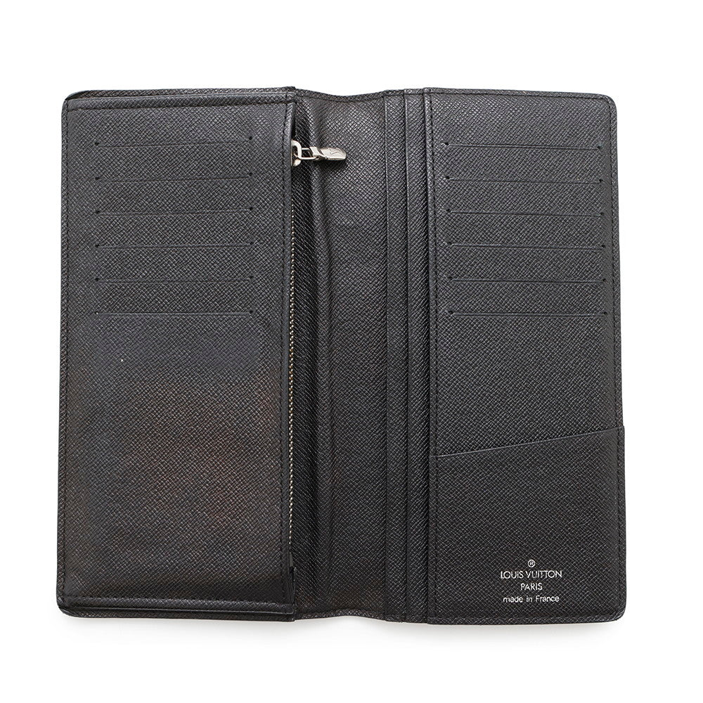 LOUIS VUITTON Portefeuille Brazza NoirN62665 Damier Graphite