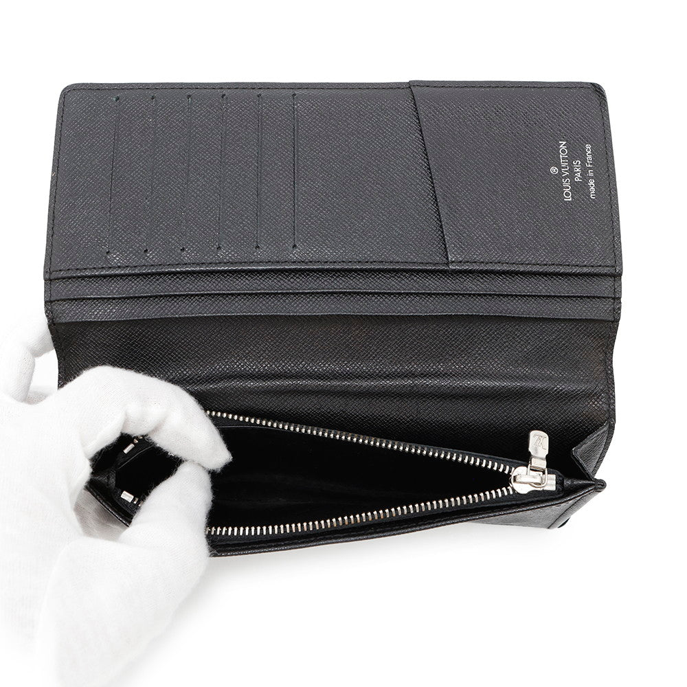 LOUIS VUITTON Portefeuille Brazza NoirN62665 Damier Graphite