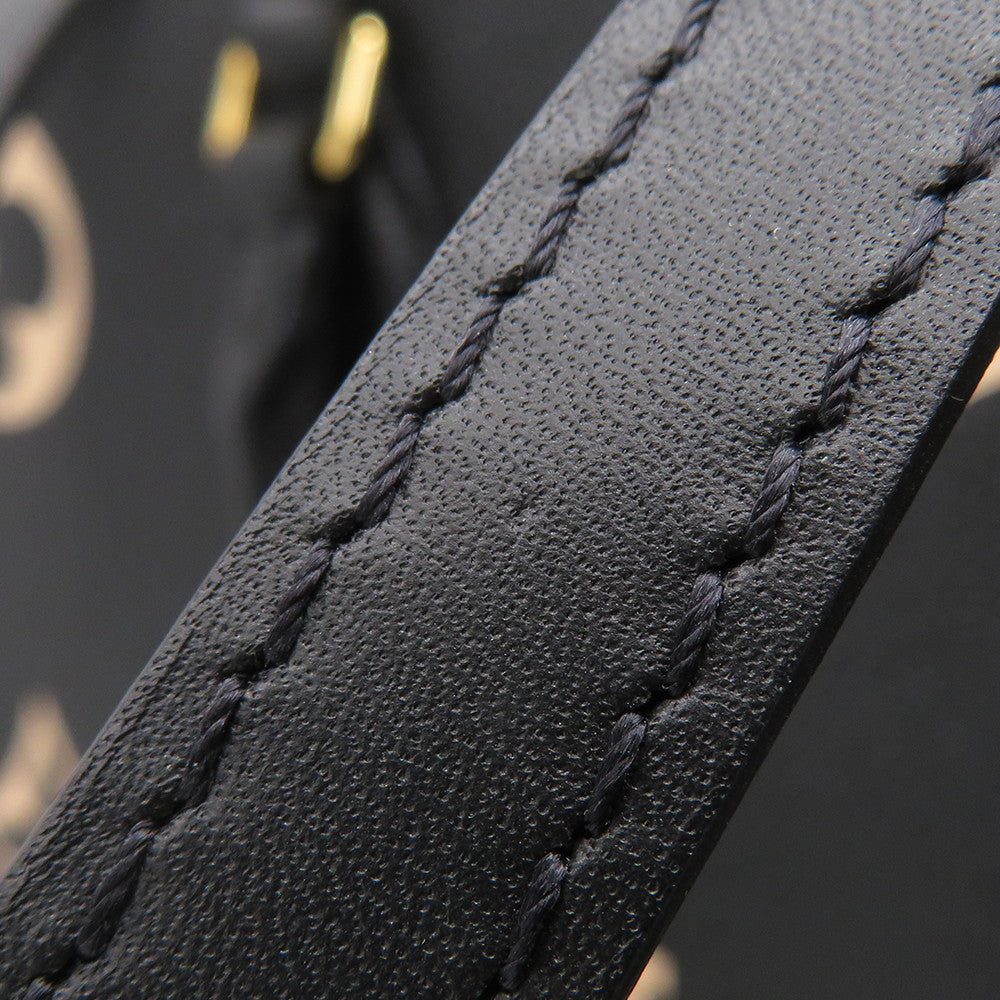LOUIS VUITTON Onthego Noir/BeigeM45495 Bicolor Monogram Empreinte Leather Size MM