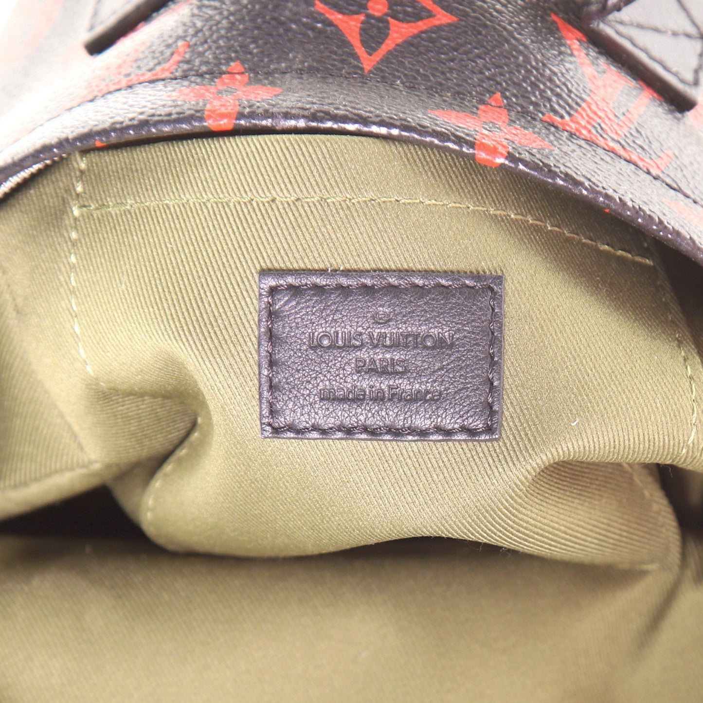 Palm Springs Backpack Limited Edition Monogram Infrarouge Mini