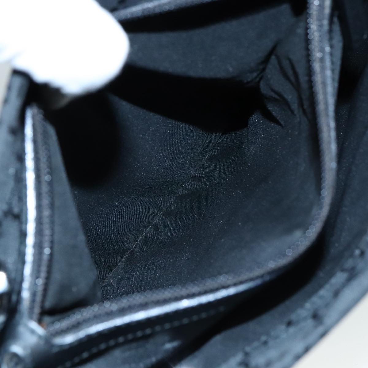 Gucci Bamboo Black Canvas Bag