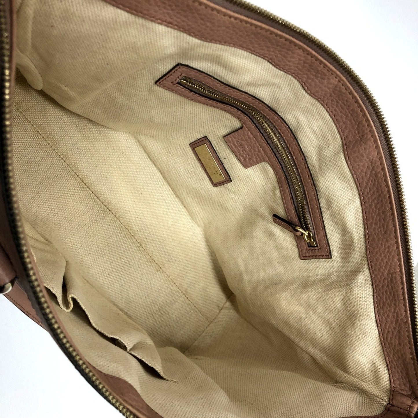 Gucci Beige Leather Bag