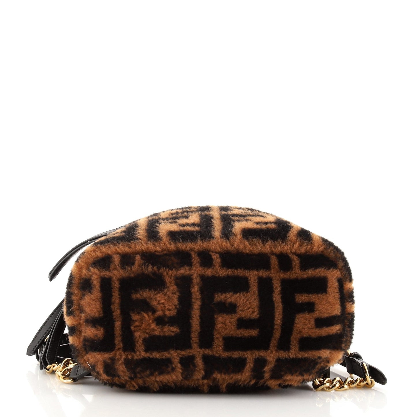 Zip Backpack Zucca Shearling Mini