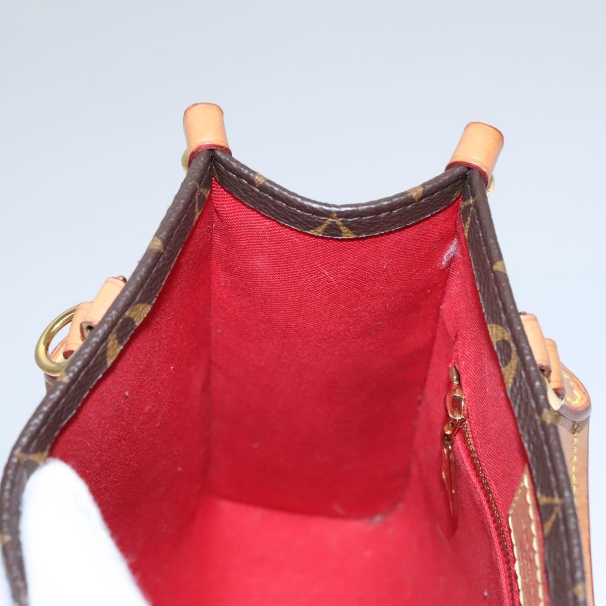 Louis Vuitton Plat Brown Canvas Bag