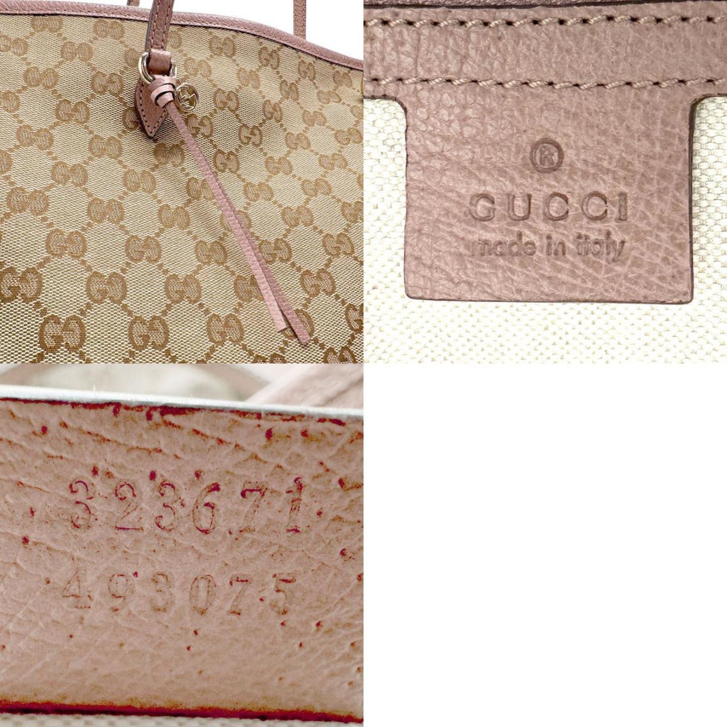 Gucci GG canvas Brown Bag