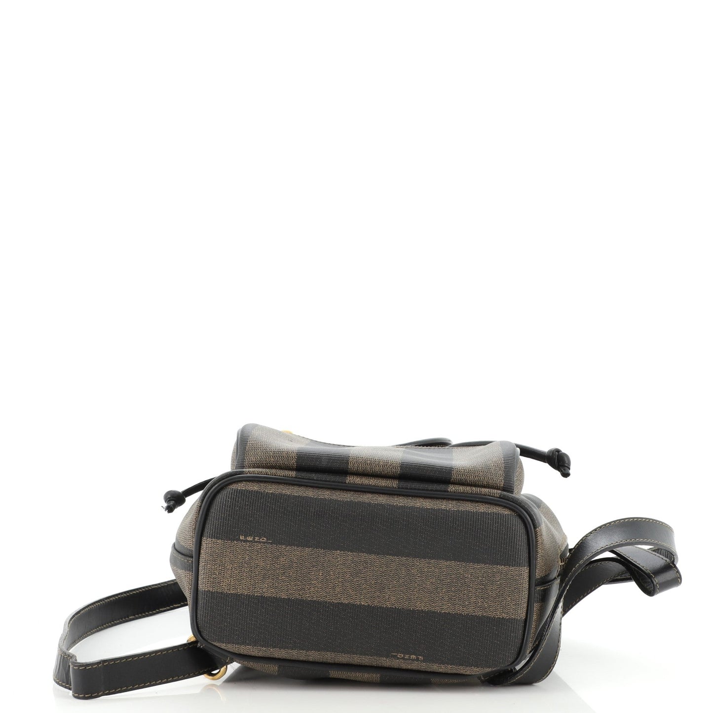 Pequin Front Pocket Backpack Coated Canvas Mini