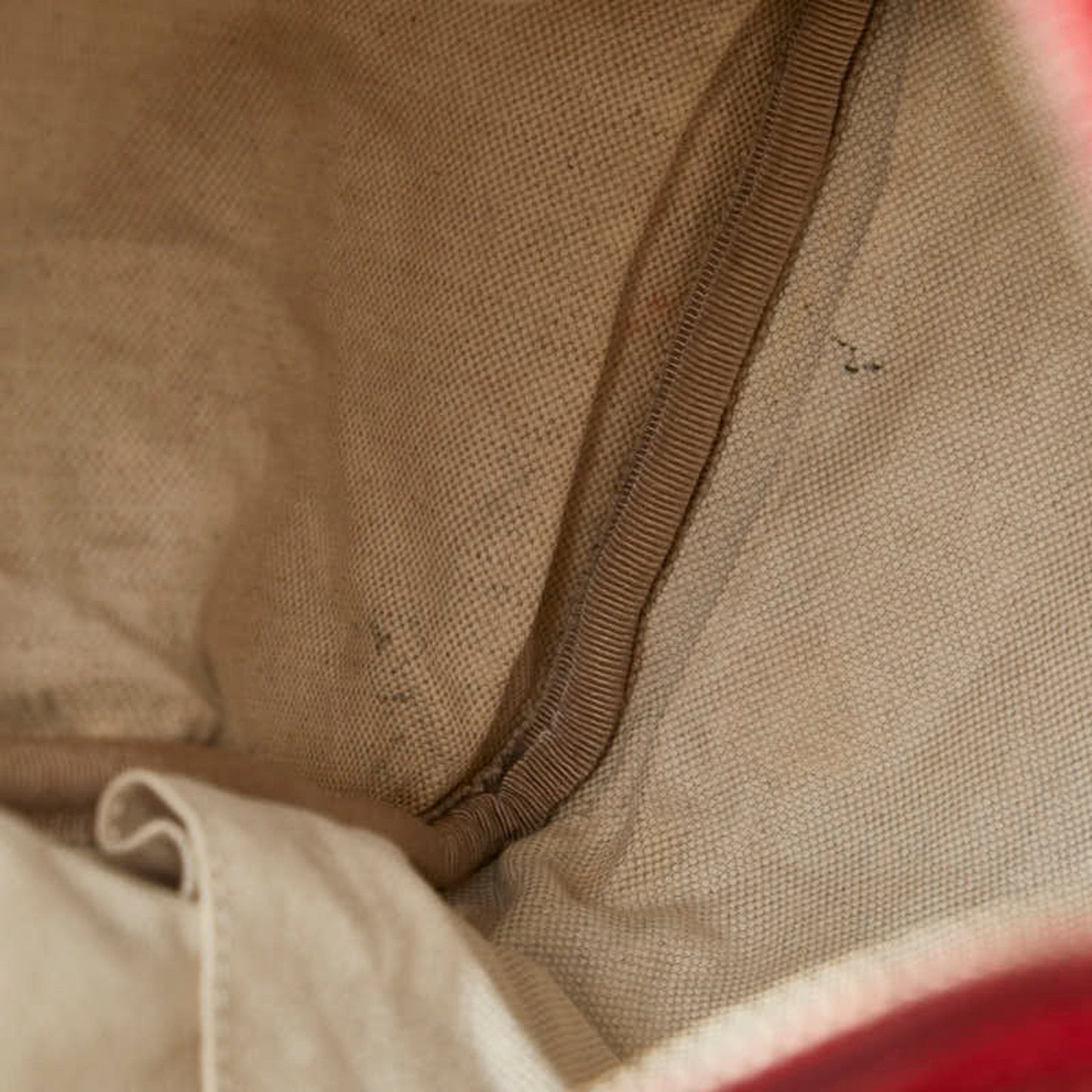 Gucci Sherry Beige Canvas Bag