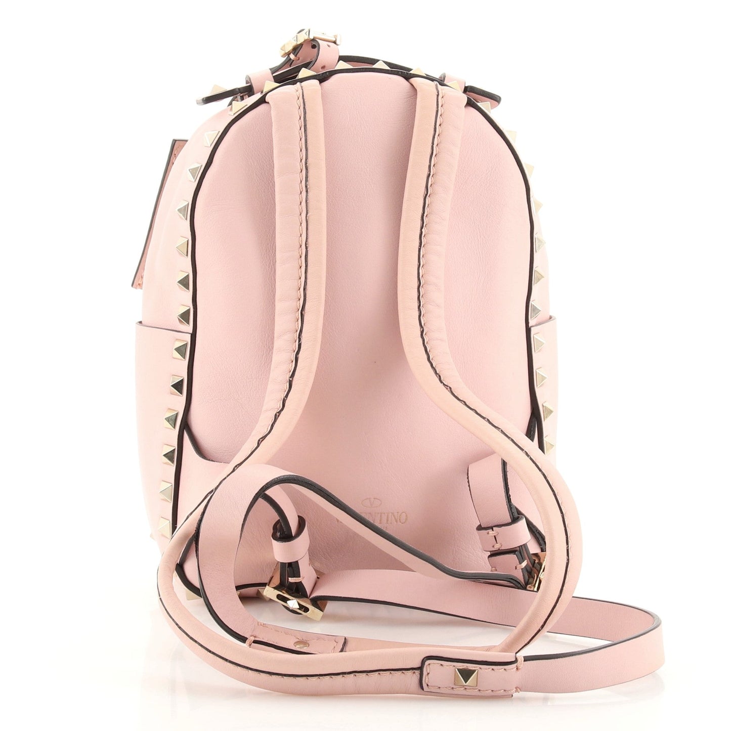 Rockstud Backpack Leather Mini