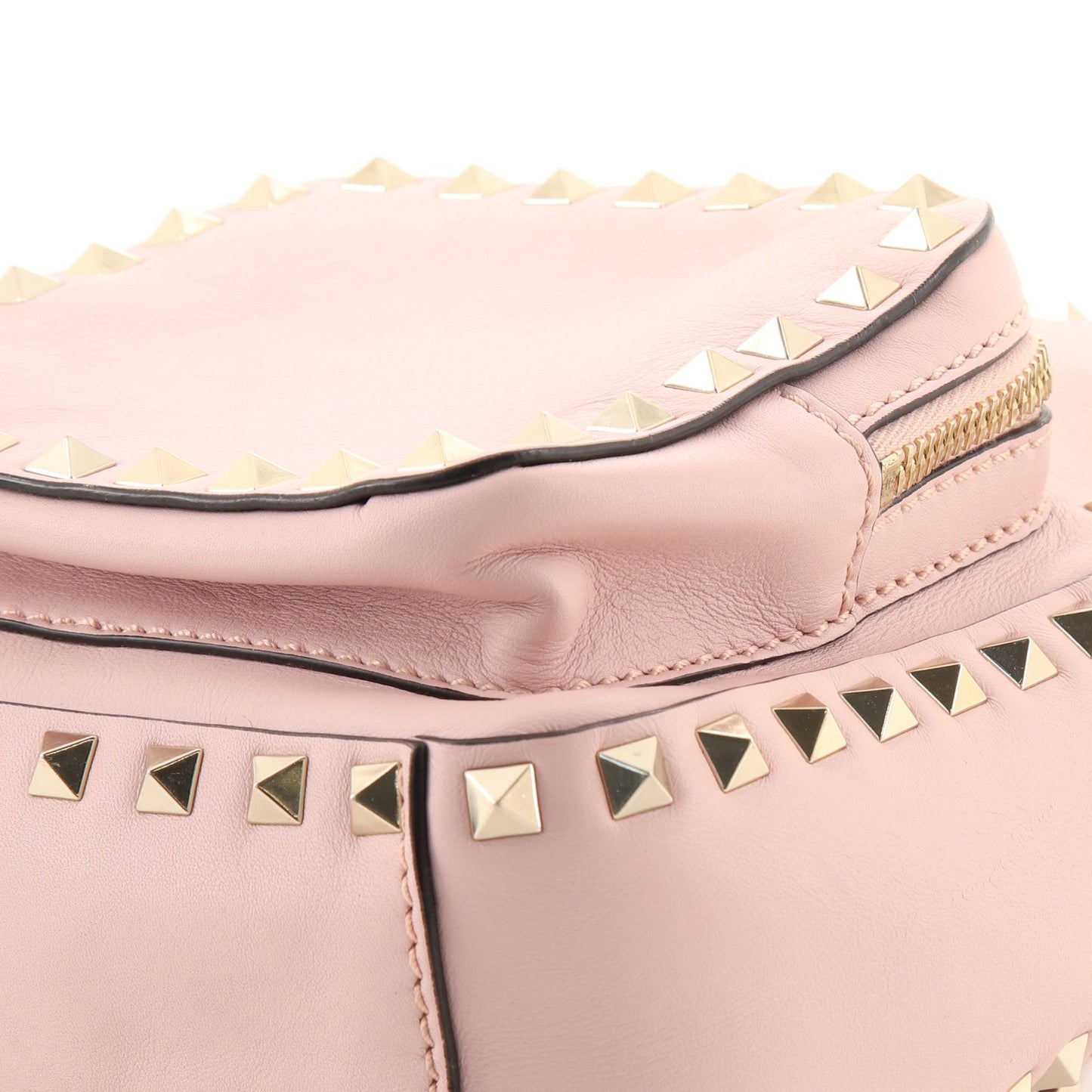 Rockstud Backpack Leather Mini