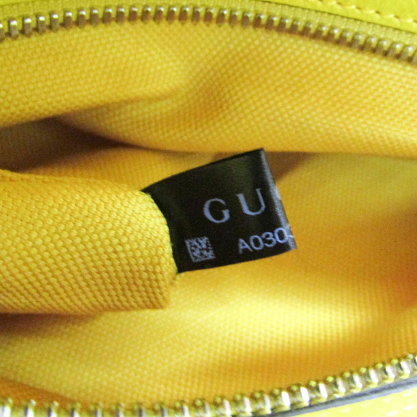 Gucci Interlocking Yellow Leather Bag