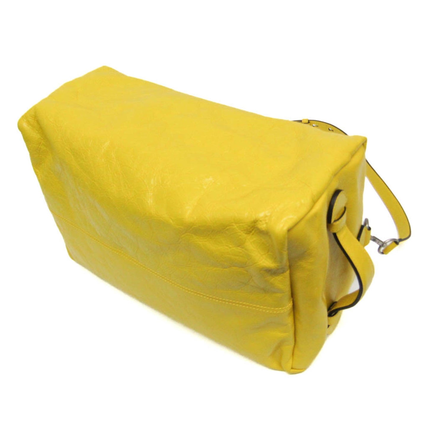Gucci Interlocking Yellow Leather Bag