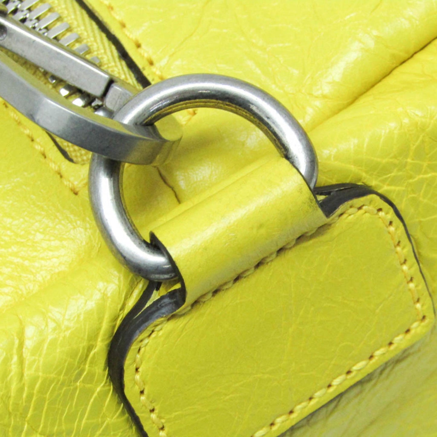 Gucci Interlocking Yellow Leather Bag
