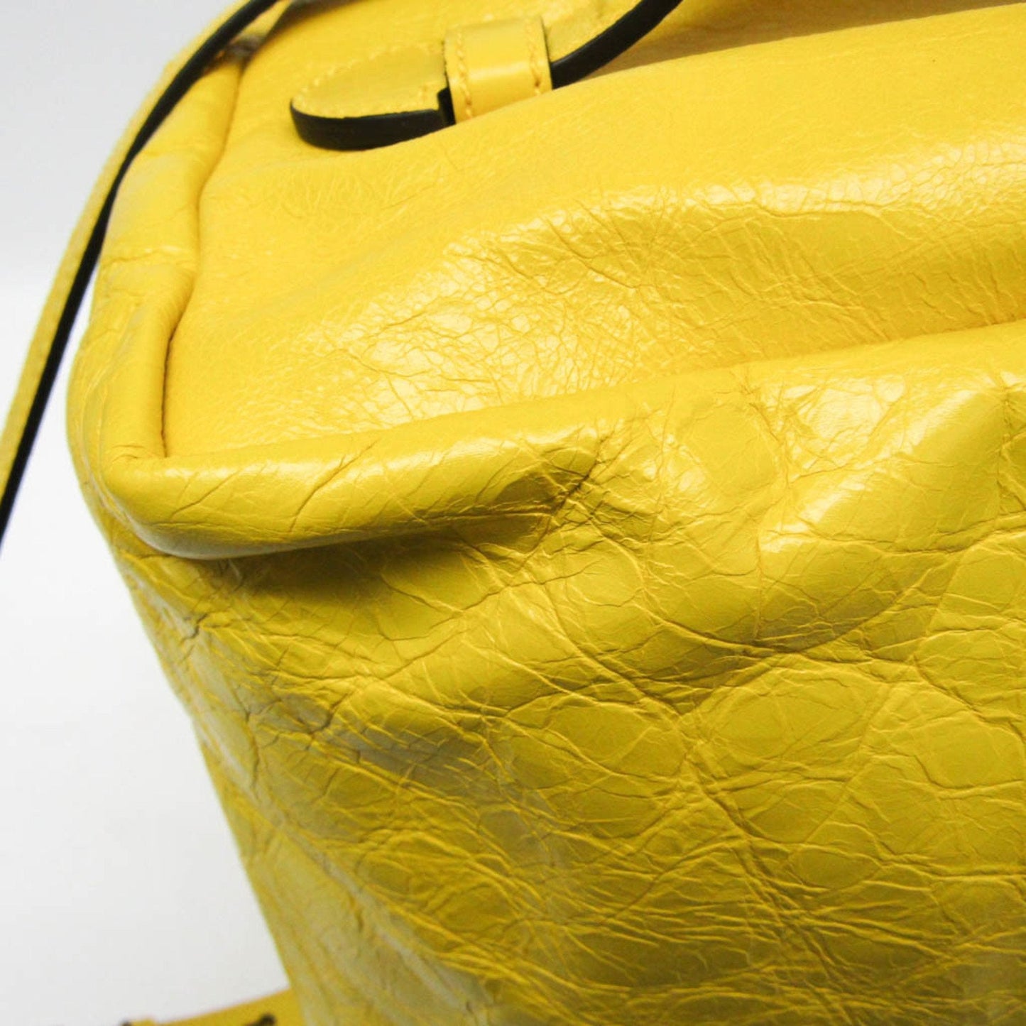 Gucci Interlocking Yellow Leather Bag