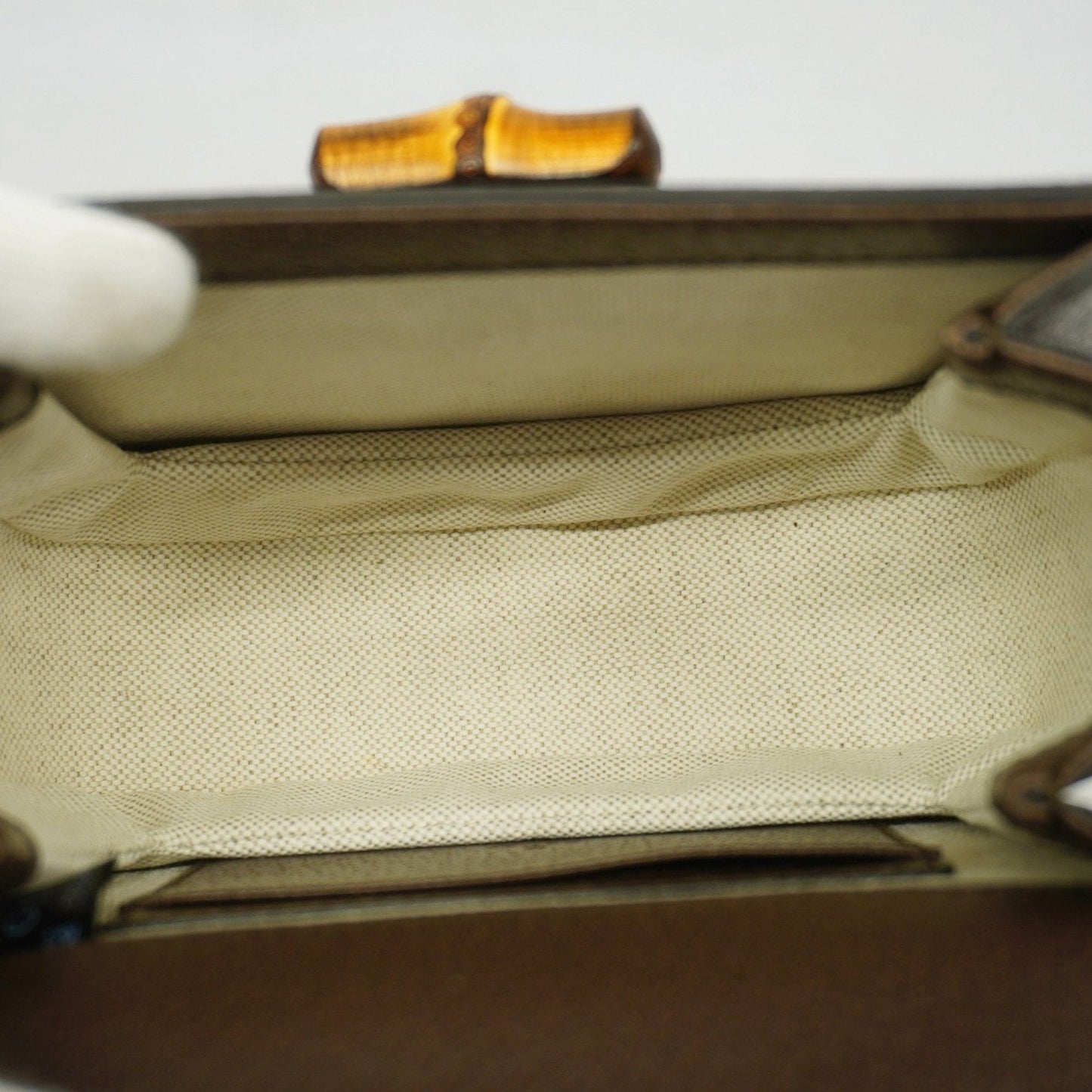 Gucci Brown Canvas Bag