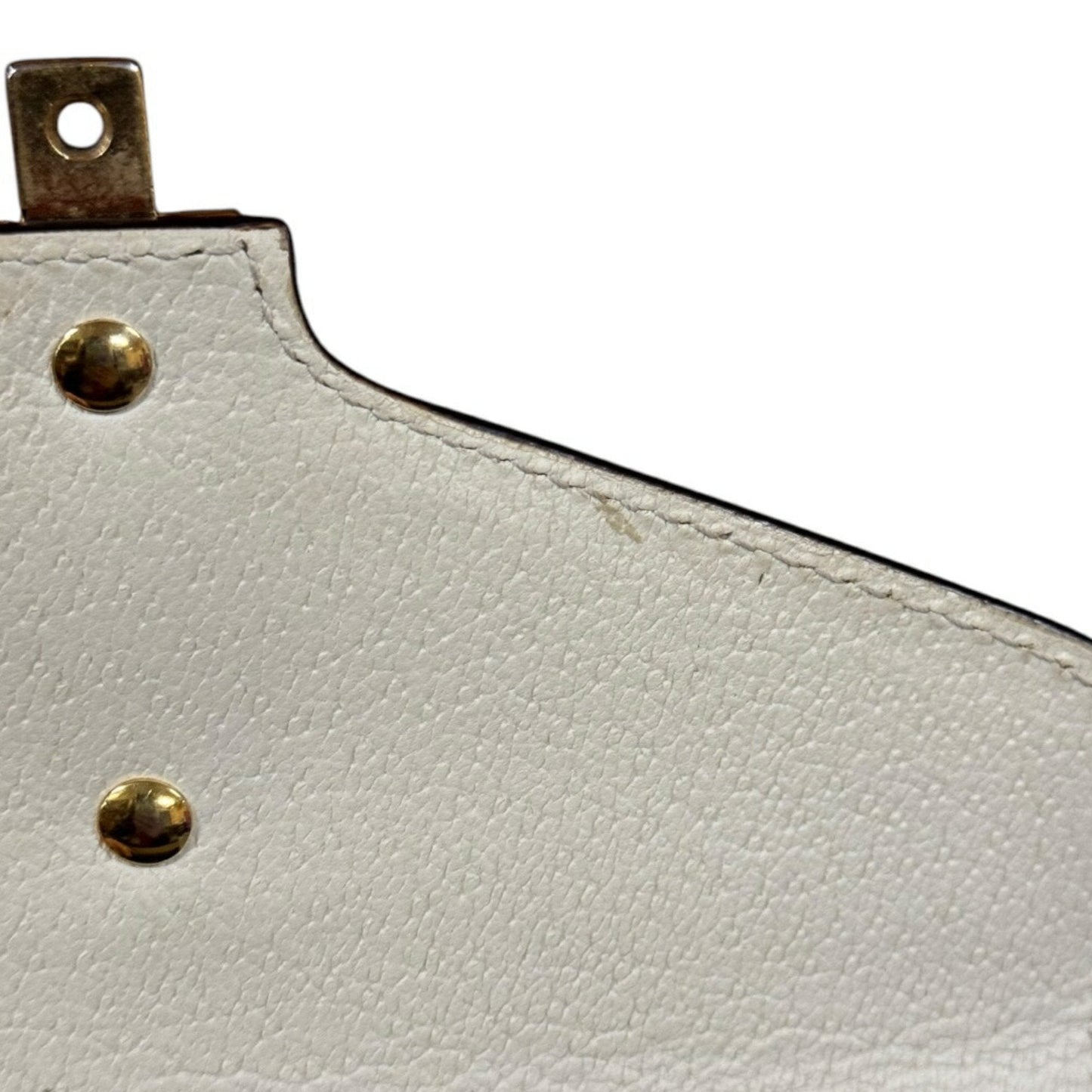 Gucci Sylvie White Leather Bag