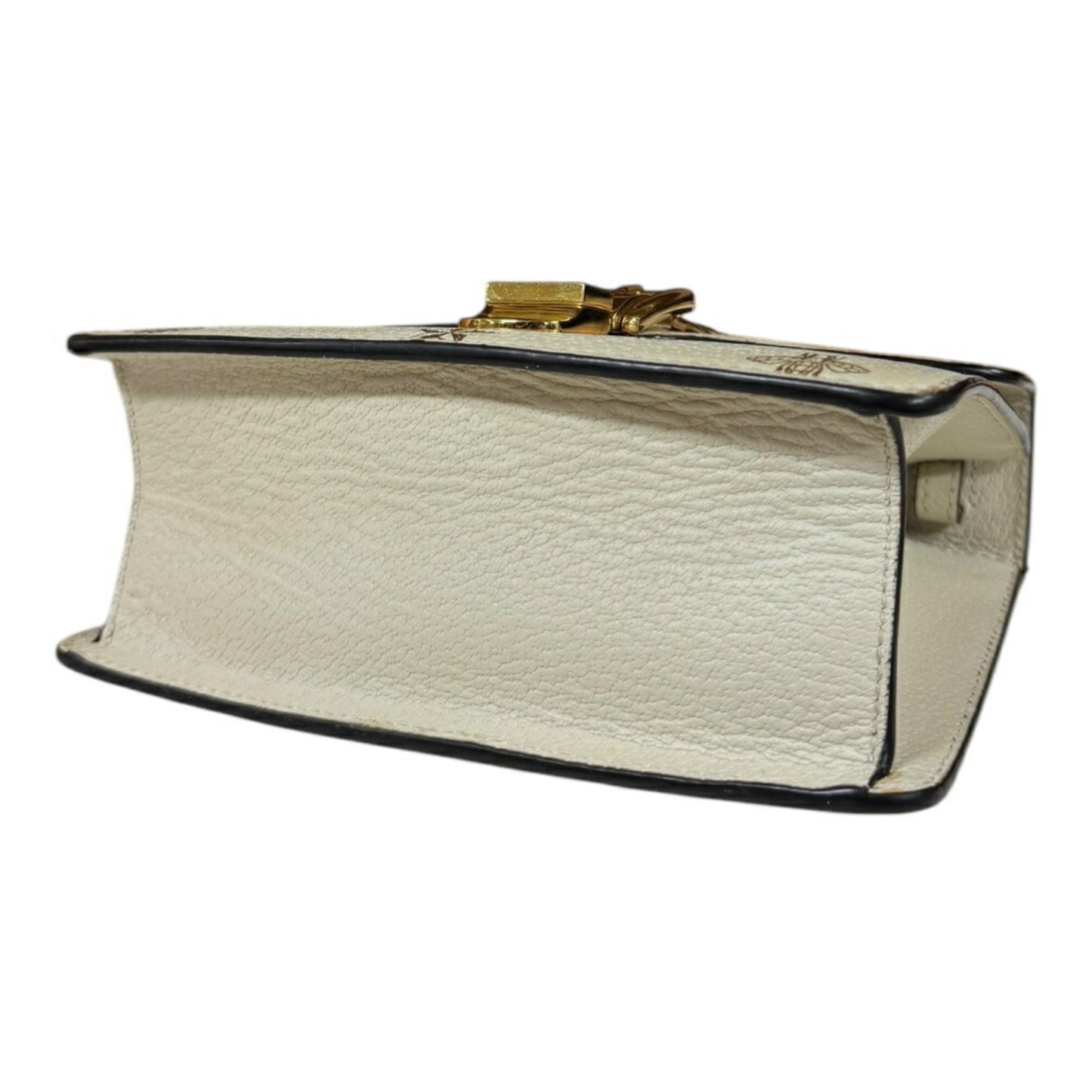 Gucci Sylvie White Leather Bag