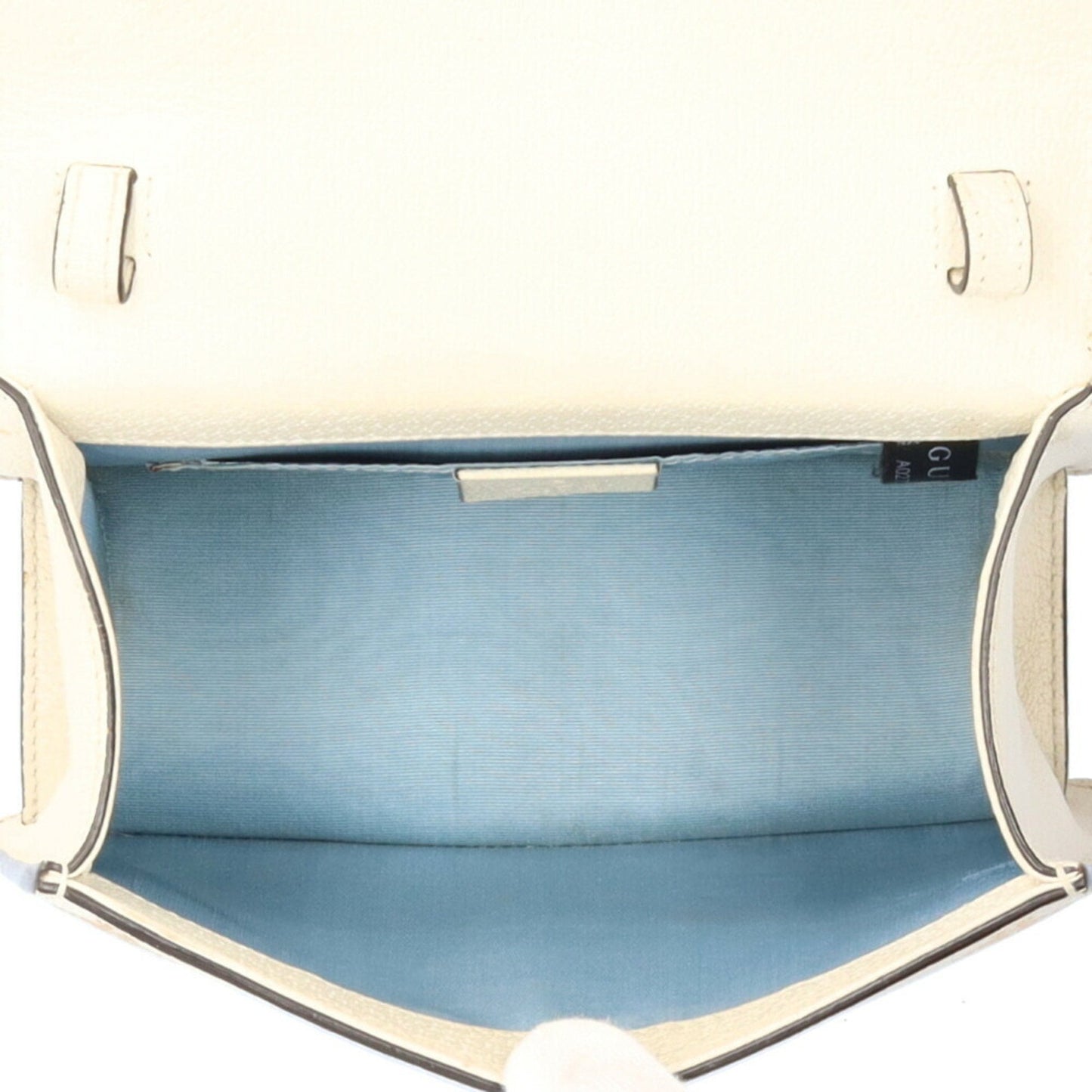 Gucci Sylvie White Leather Bag