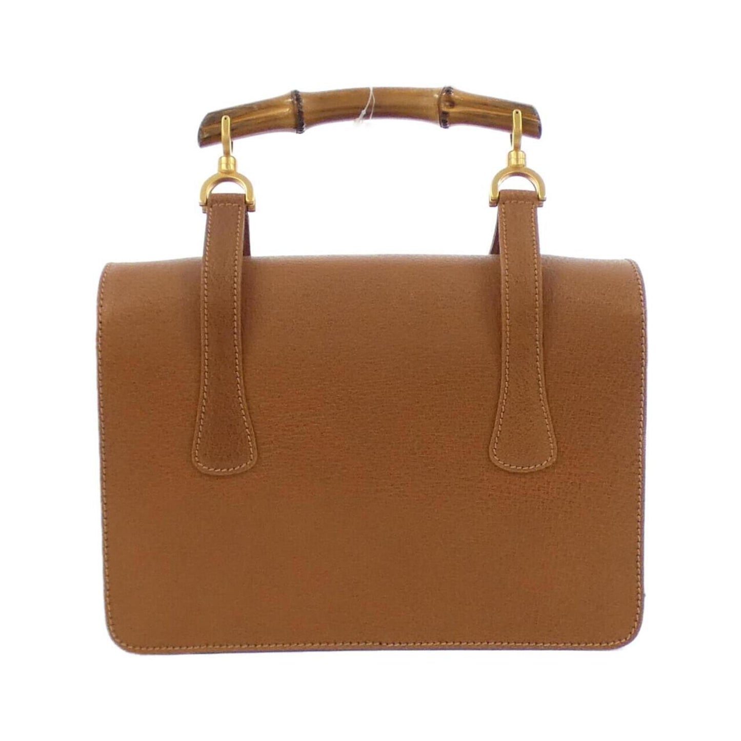 Gucci Bamboo Brown Leather Bag
