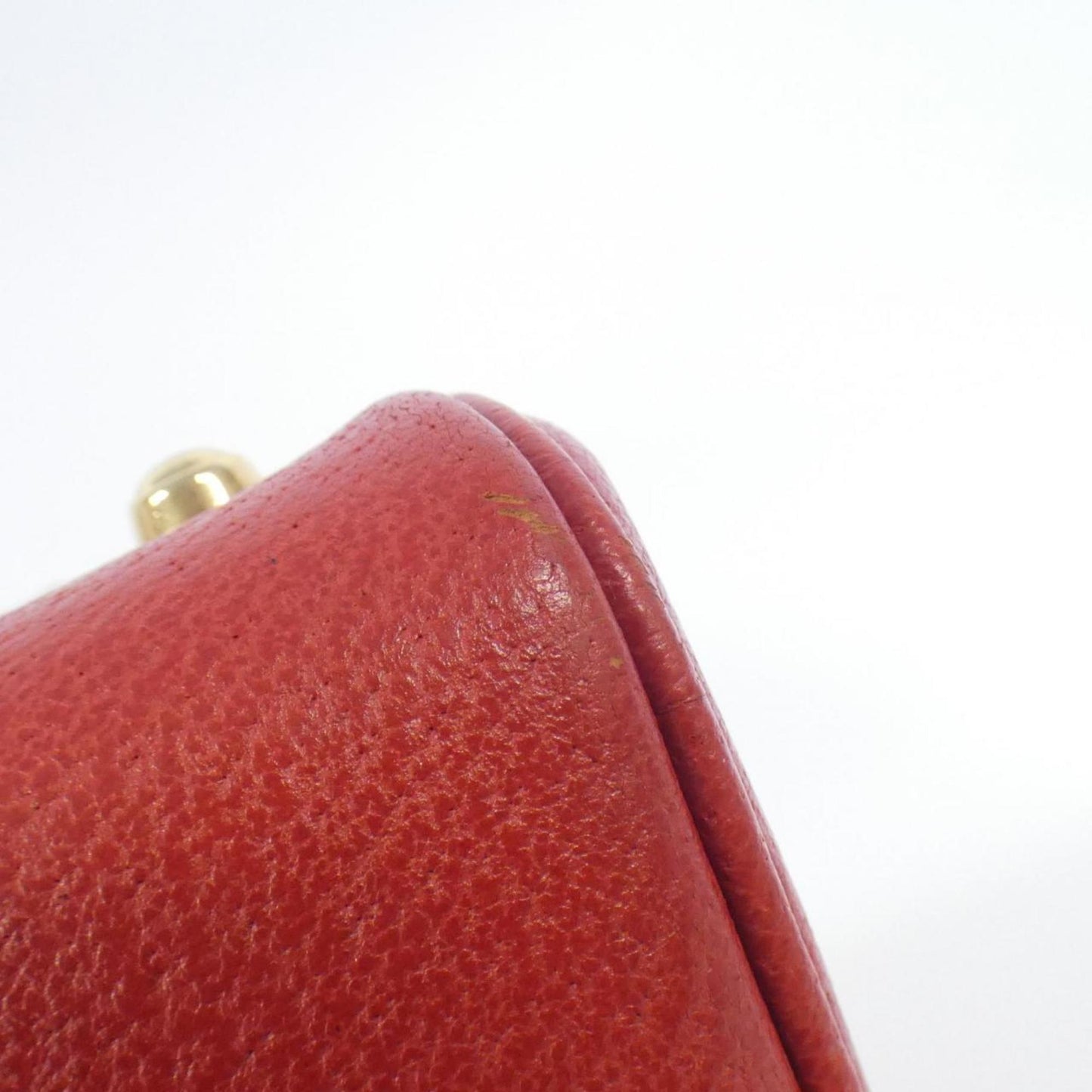 Gucci Red Leather Bag