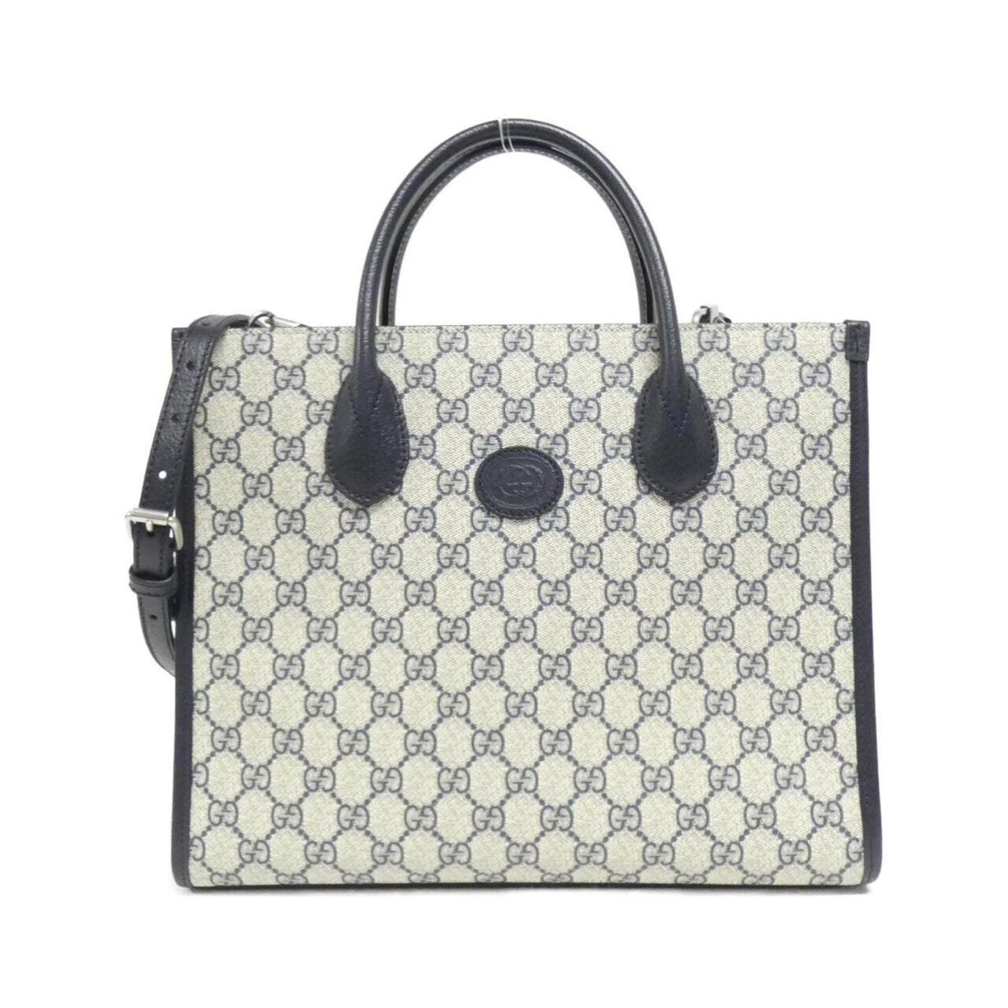 Gucci Interlocking G Beige Canvas Bag