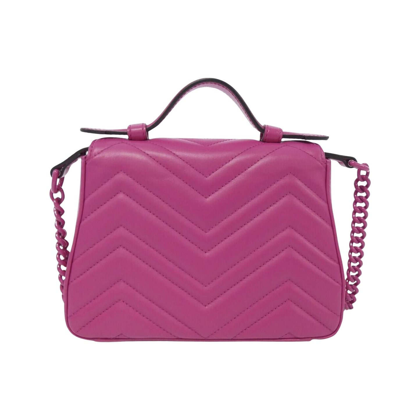 Gucci Marmont Pink Leather Bag