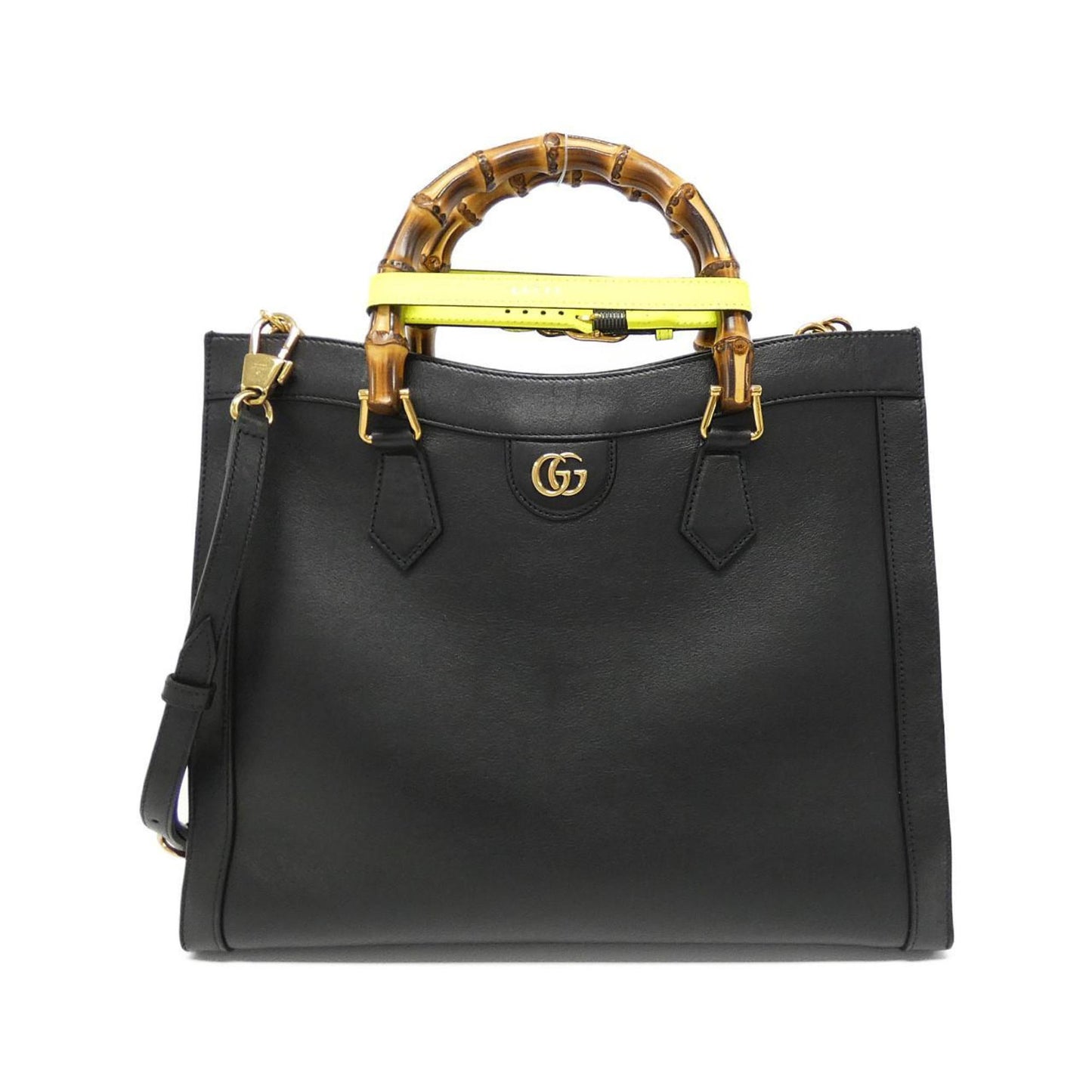 Gucci Diana Black Leather Bag
