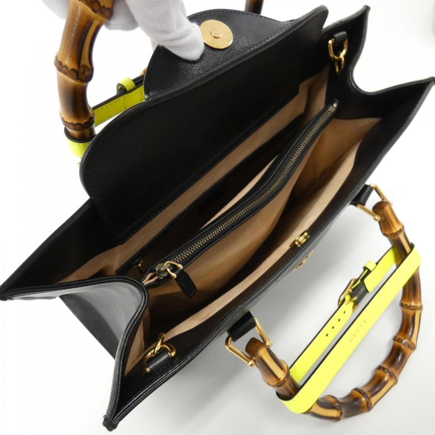 Gucci Diana Black Leather Bag