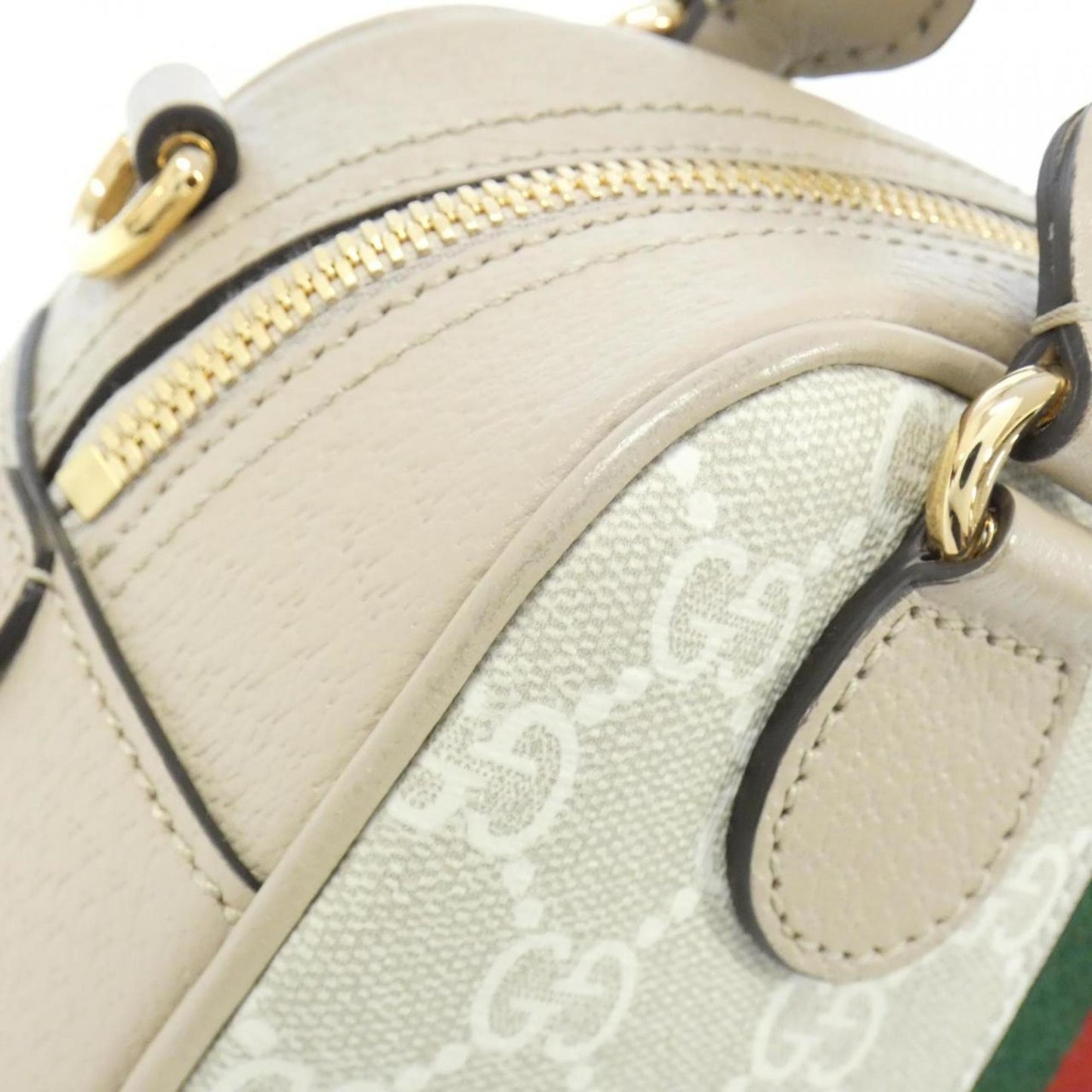 Gucci Ophidia Beige Canvas Bag