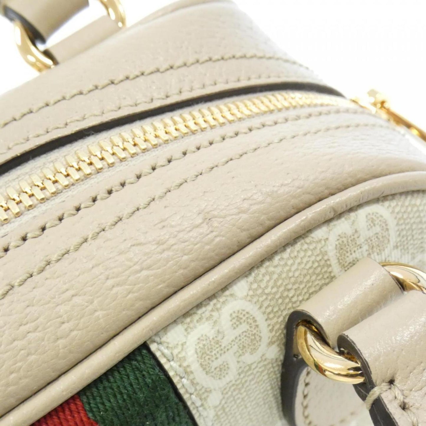 Gucci Ophidia Beige Canvas Bag