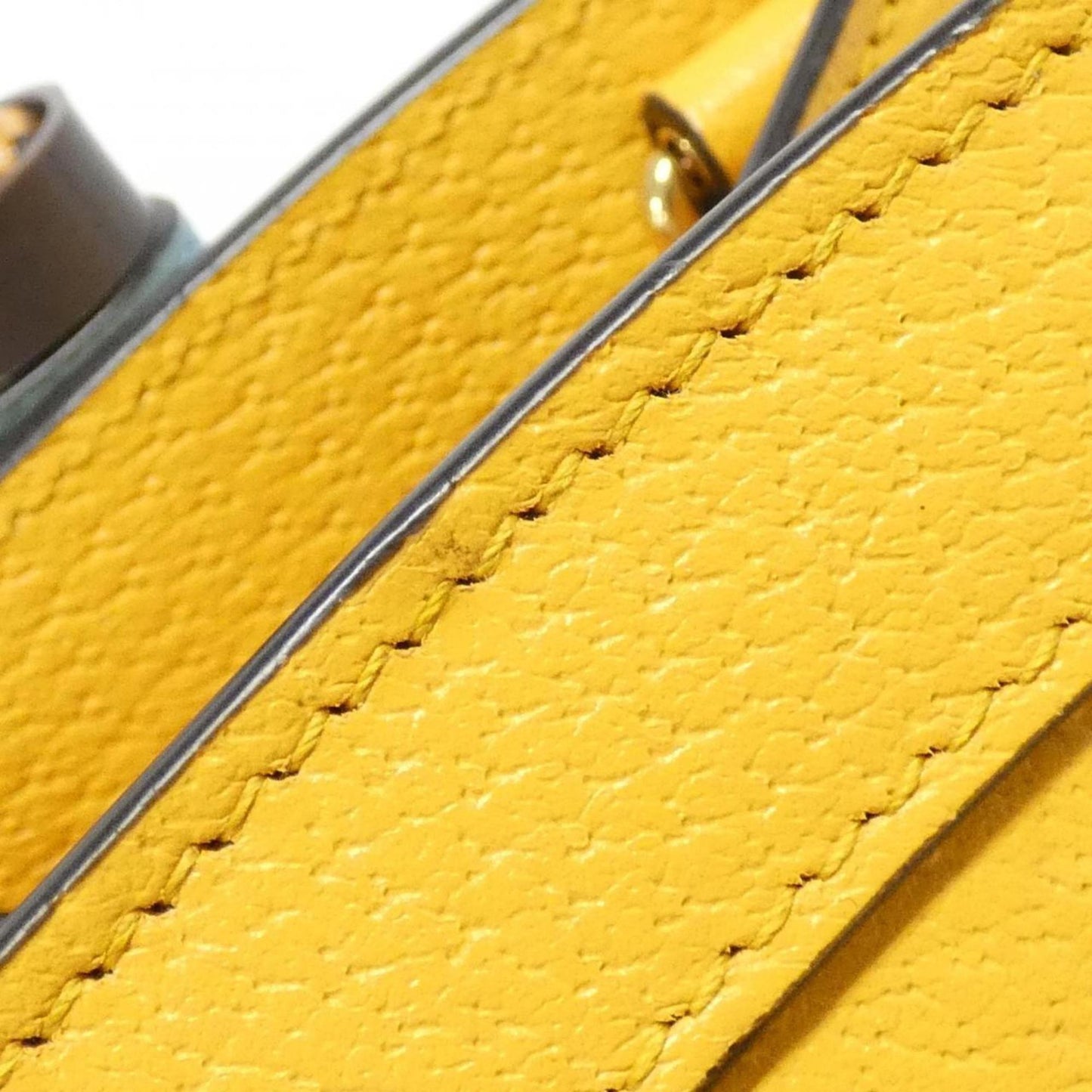 Gucci Diana Yellow Leather Bag