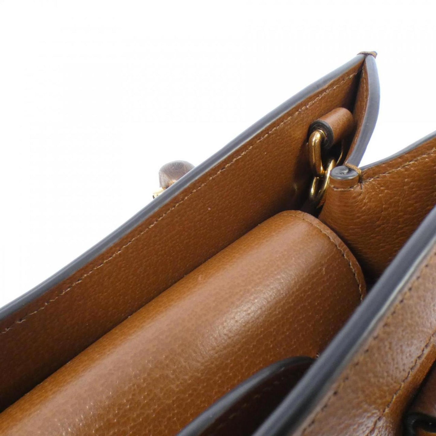 Gucci Diana Brown Leather Bag