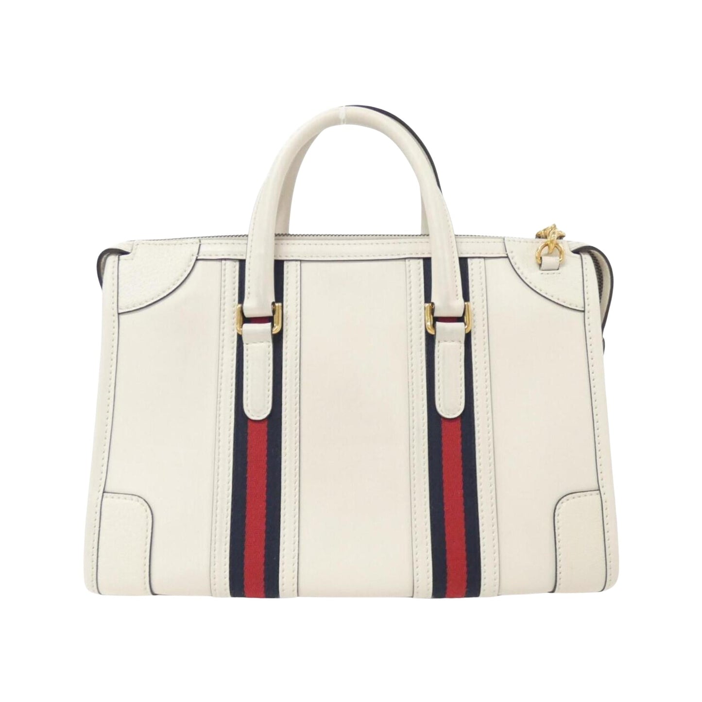 Gucci White Leather Bag
