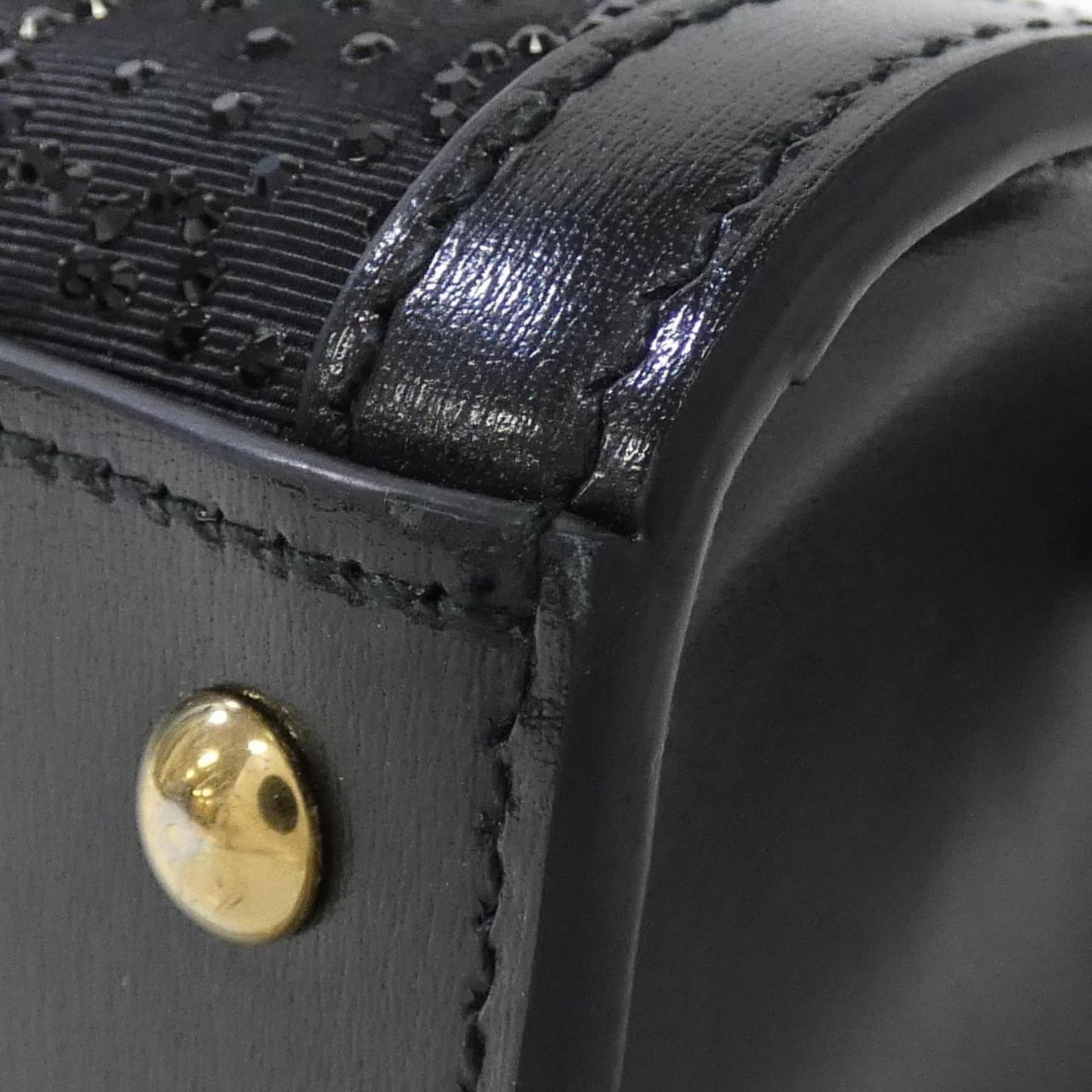 Gucci Diana Black Canvas Bag