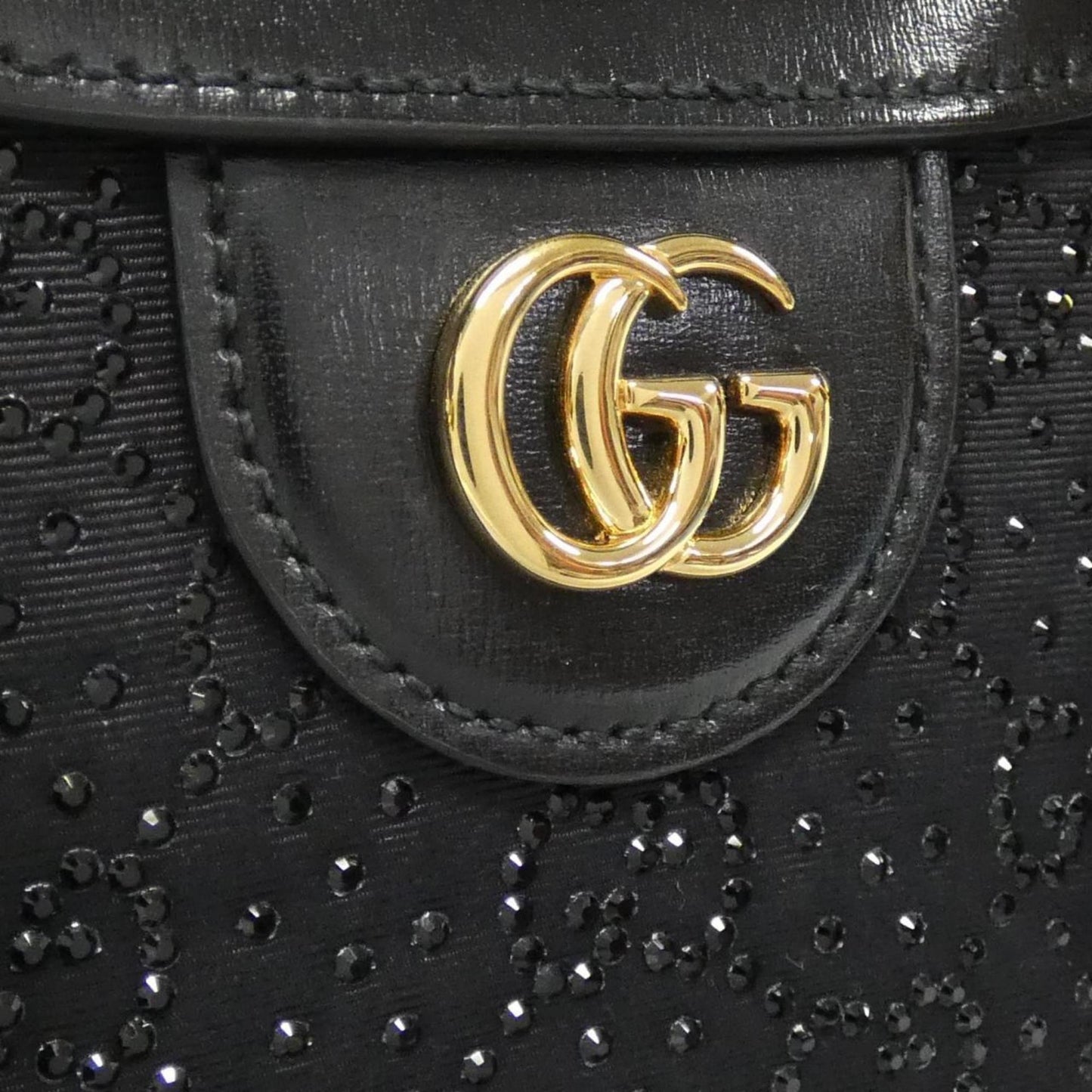 Gucci Diana Black Canvas Bag