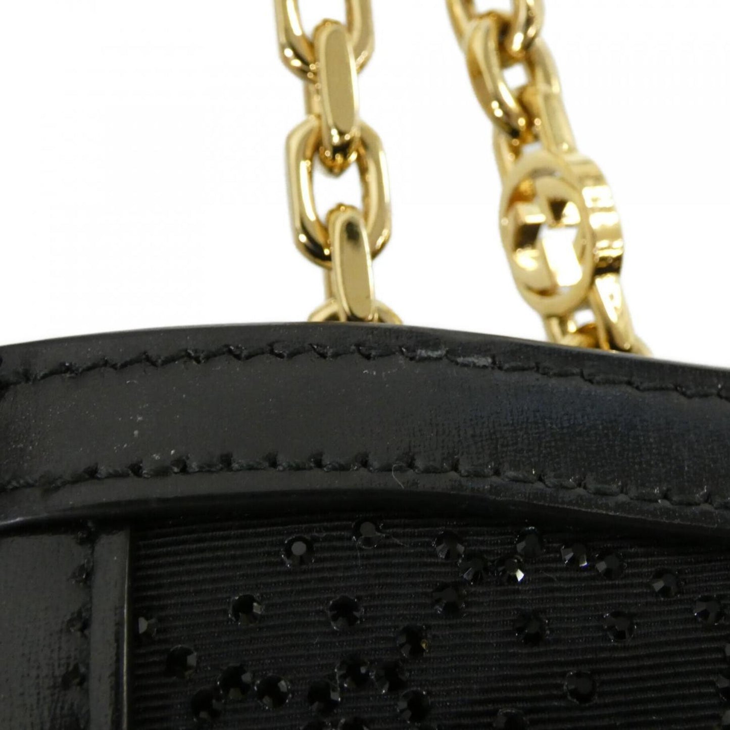 Gucci Diana Black Canvas Bag