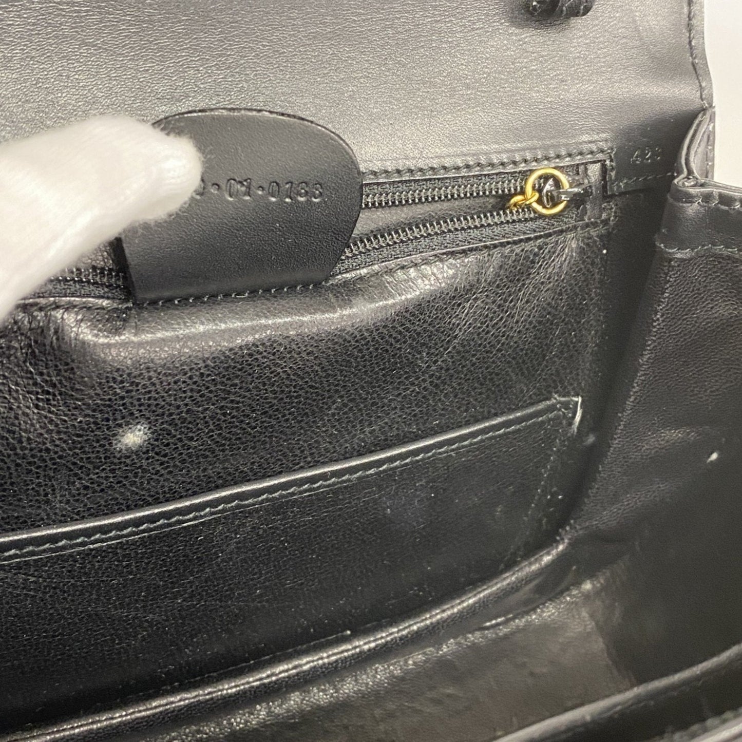 Gucci Black Leather Bag
